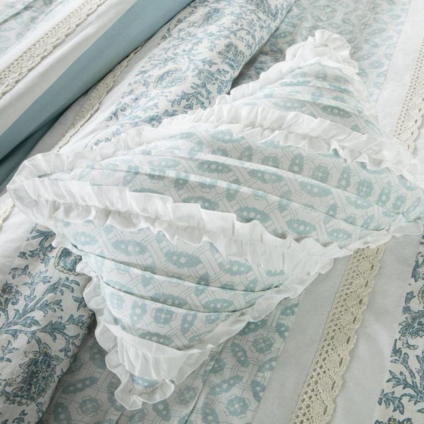 Dawn 9 Piece Cotton Percale Duvet Cover Set - Image 3