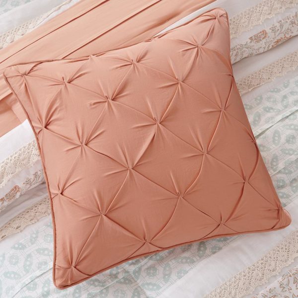 Dawn 9 Piece Cotton Percale Duvet Cover Set - Image 6