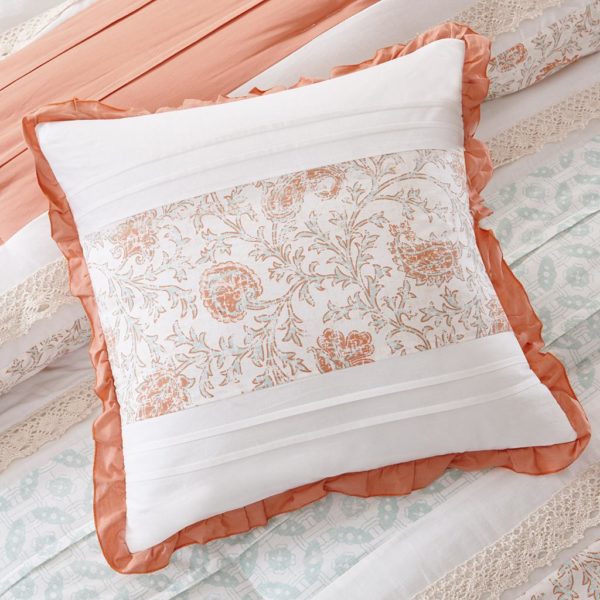 Dawn 9 Piece Cotton Percale Duvet Cover Set - Image 11