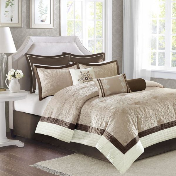 Juliana 9 Piece Charmeuse Comforter Set
