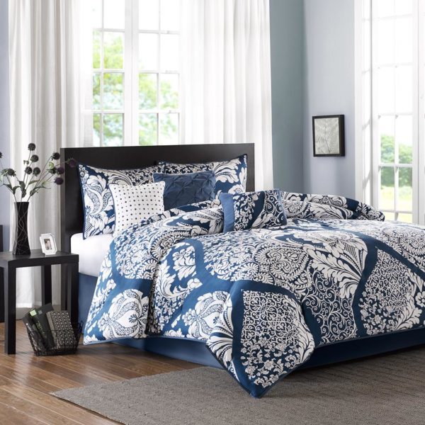 Vienna 7 Piece Cotton Printed Comforter Set