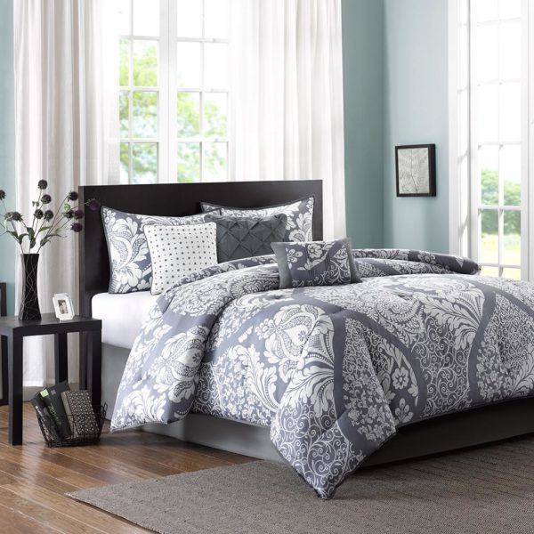 Vienna 7 Piece Cotton Printed Comforter Set - Image 2