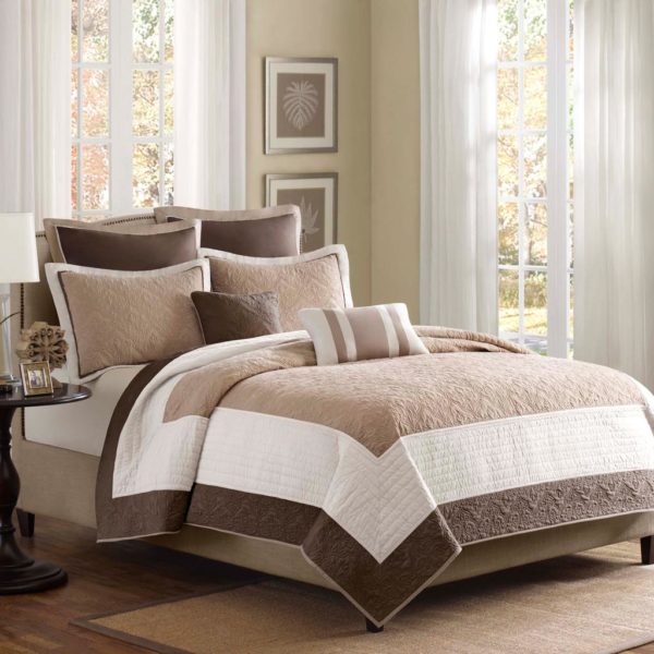 Attingham 7 Piece Reversible Coverlet Set - Image 2