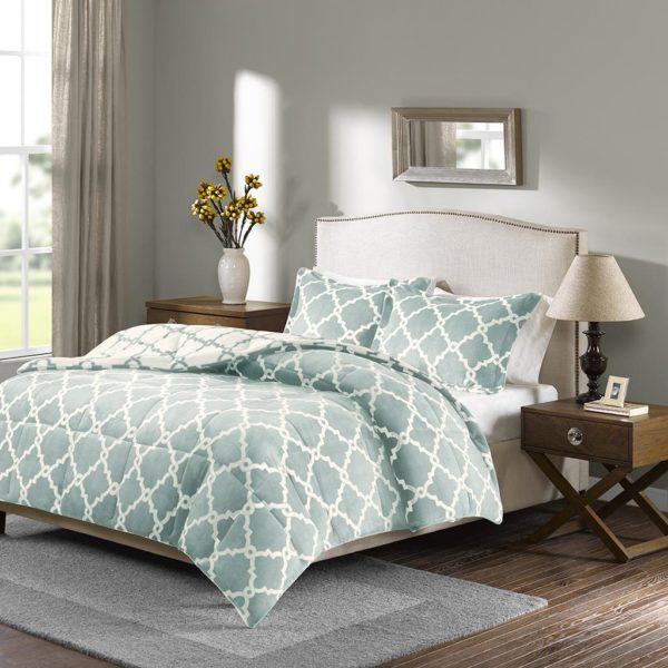 Peyton Reversible Plush Comforter Mini Set - Image 2