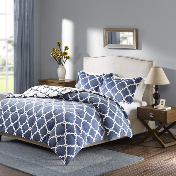 Peyton Reversible Plush Comforter Mini Set - Image 3