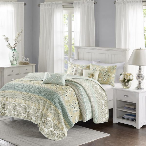 Willa 6 Piece Reversible Coverlet Set
