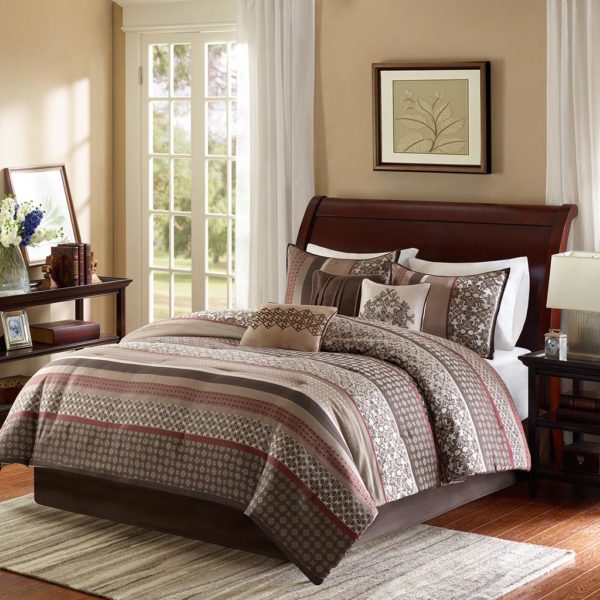 Princeton 7 Piece Jacquard Comforter Set - Image 3