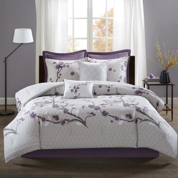 Holly 8 Piece Cotton Comforter Set - Image 2