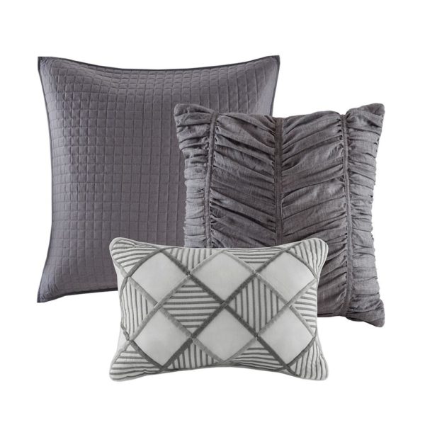 Karter 7 Piece Embroidered Comforter Set - Image 6