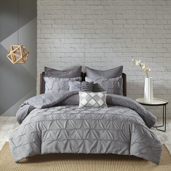 Karter 7 Piece Embroidered Comforter Set - Image 5