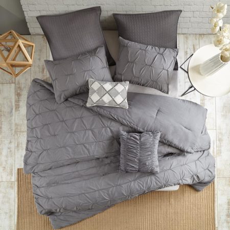 Karter 7 Piece Embroidered Comforter Set