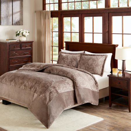 Kramer Textured Plush Comforter Mini Set