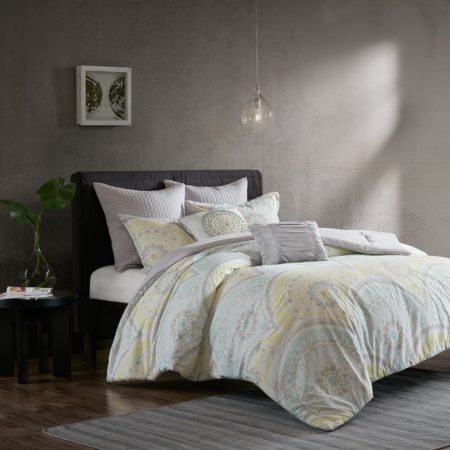 Matti 7 Piece Cotton Comforter Set