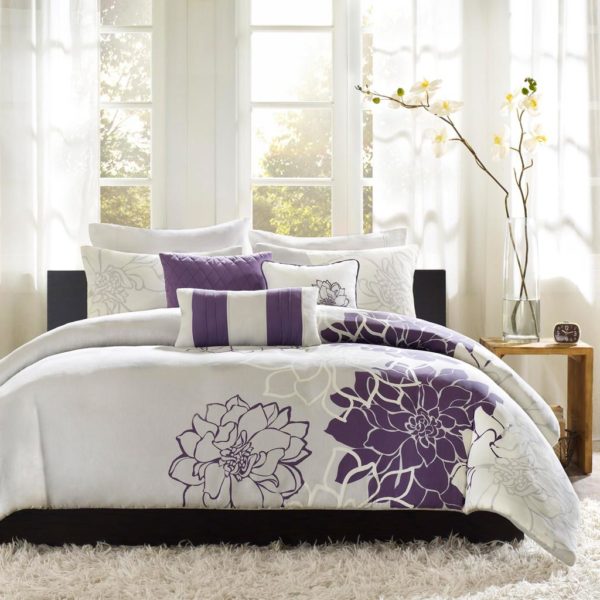 Lola 6 Piece Printed Duvet Cover Set - Image 2