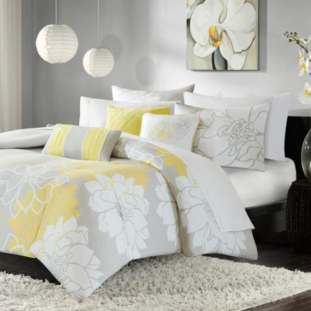 Lola 6 Piece Printed Duvet Cover Set