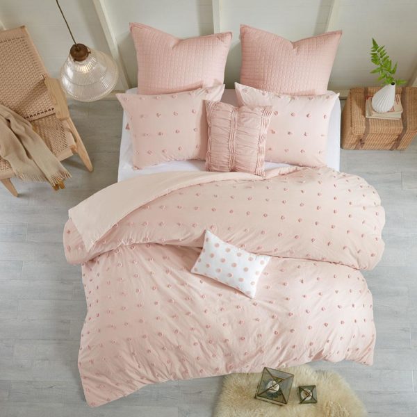 Brooklyn Cotton Jacquard Duvet Cover Set - Image 2