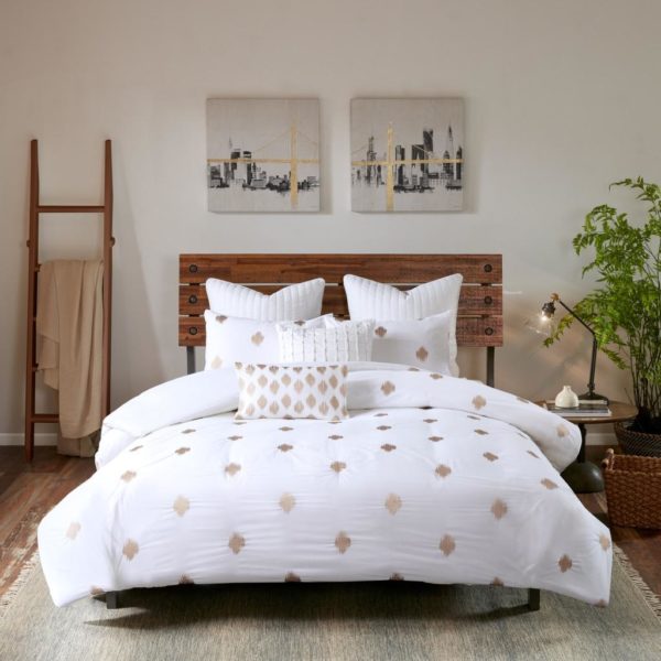 Stella Dot 3 Piece Cotton Percale Duvet Cover Mini Set - Image 2