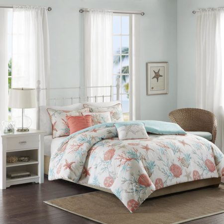 Pebble Beach 6 Piece Duvet Cover Set