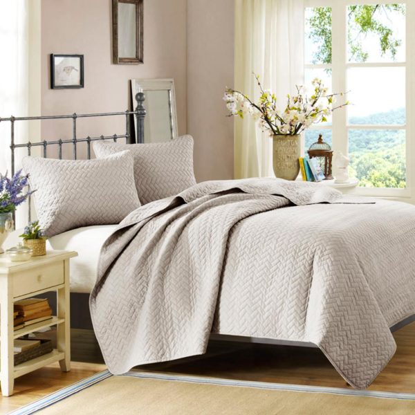 Velvet Touch Coverlet Set - Image 2