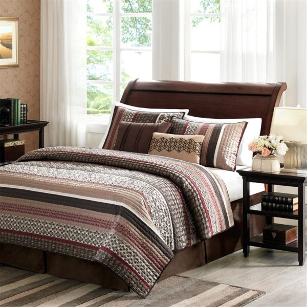 Princeton 5 Piece Reversible Jacquard Coverlet Set - Image 3