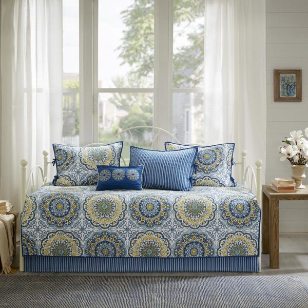 Tangiers 6 Piece Reversible Daybed Cover Set - Image 2
