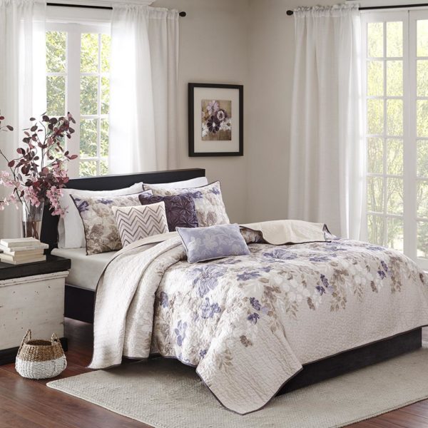 Luna 6 Piece Reversible Coverlet Set - Image 2