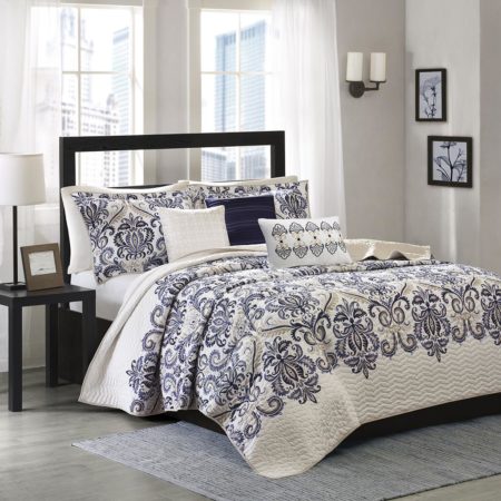 Cali 6 Piece Reversible Coverlet Set