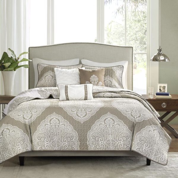 Rachel 6 Piece Reversible Quilted Coverlet Set - Image 4