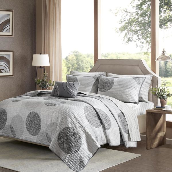 Knowles Complete Reversible Coverlet and Cotton Sheet Set