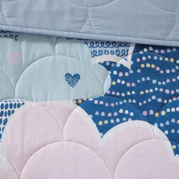 Cloud Cotton Printed Coverlet Set - Image 7
