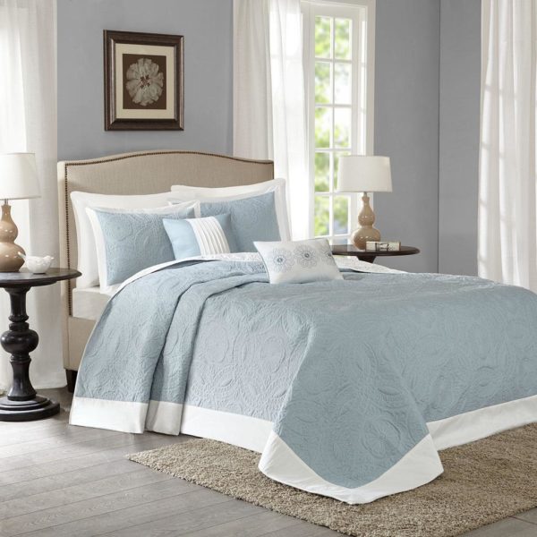 Ashbury 5 Piece Reversible Bedspread Set