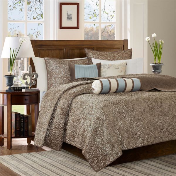 Aubrey 6 Piece Reversible Coverlet Set - Image 2