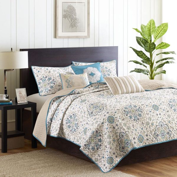 Tissa 6 Piece Reversible Coverlet Set