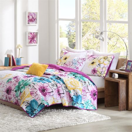 Olivia Reversible Coverlet Set