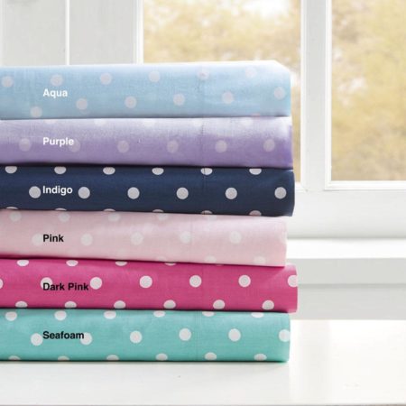 Polka Dot Cotton Sheet Set