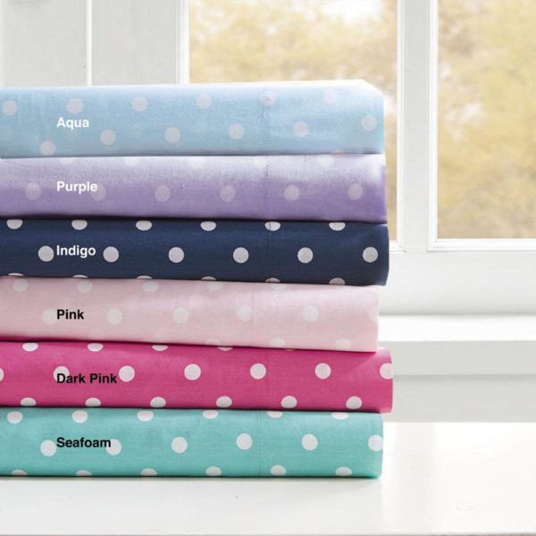 Polka Dot Cotton Sheet Set