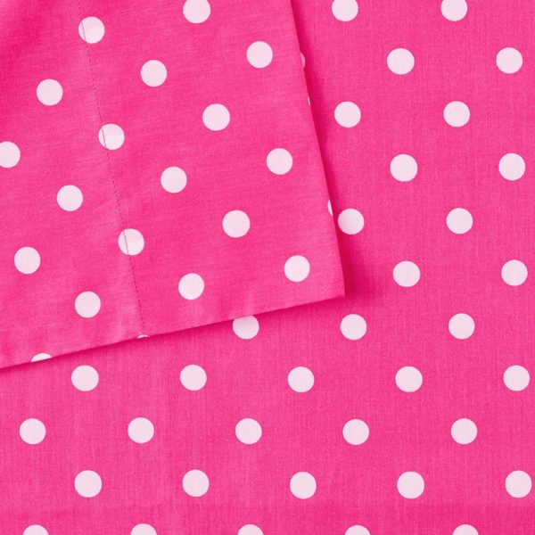 Polka Dot Cotton Sheet Set - Image 5