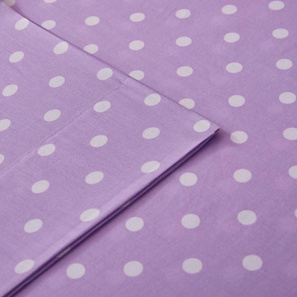 Polka Dot Cotton Sheet Set - Image 7