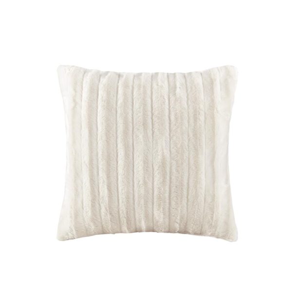 Duke Faux Fur Square Pillow - Image 2