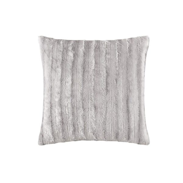 Duke Faux Fur Square Pillow - Image 4