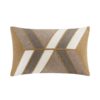 Aero Embroidered Abstract Oblong Pillow - Image 2