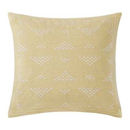 Cario Embroidered Square Pillow