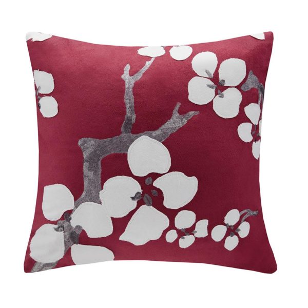 Cherry Blossom Square Pillow - Image 2