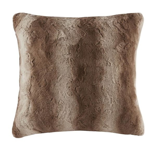 Zuri Faux Fur Euro Pillow - Image 3