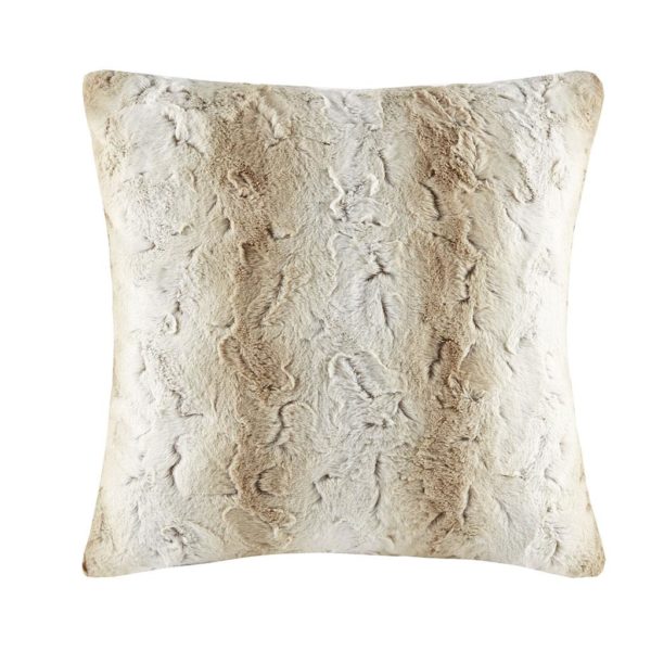 Zuri Faux Fur Euro Pillow - Image 4