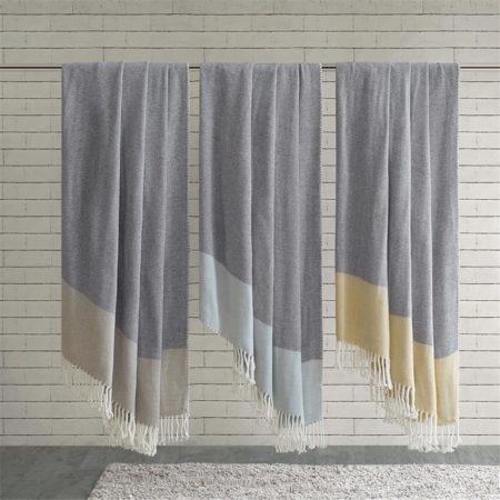 Lexi Color Block Throw