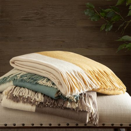 Stockholm Color Block Throw