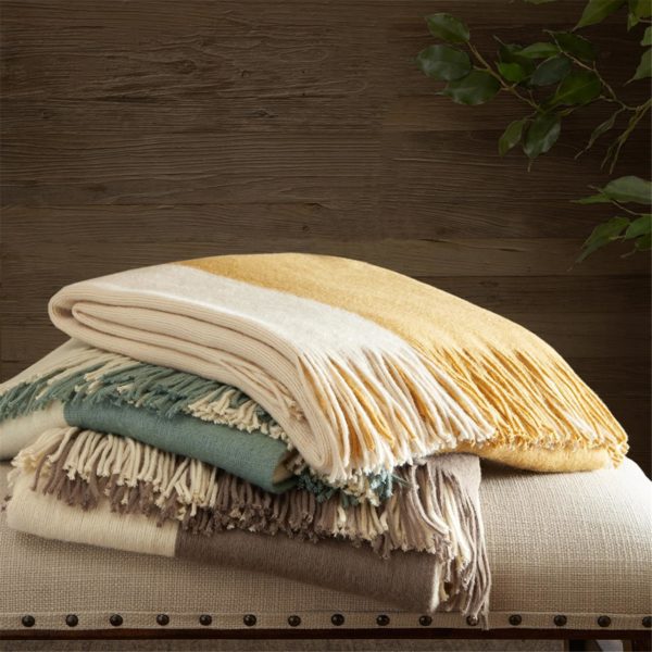 Stockholm Color Block Throw