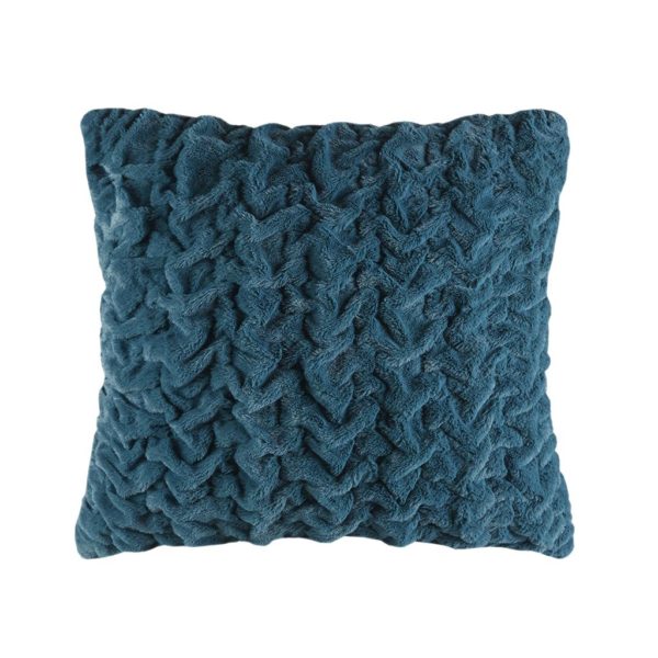 Ruched Fur Throw - Image 15