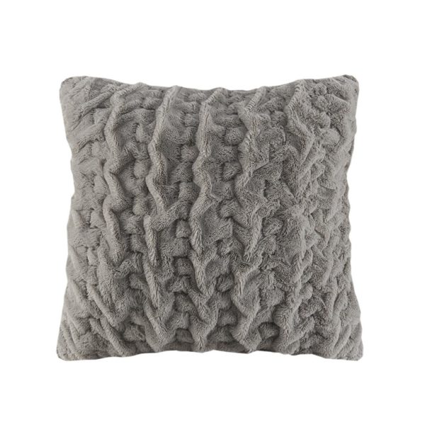 Ruched Fur Throw - Image 6